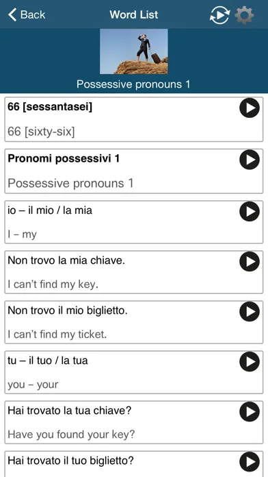 Learn Italian – 50 languages应用截图