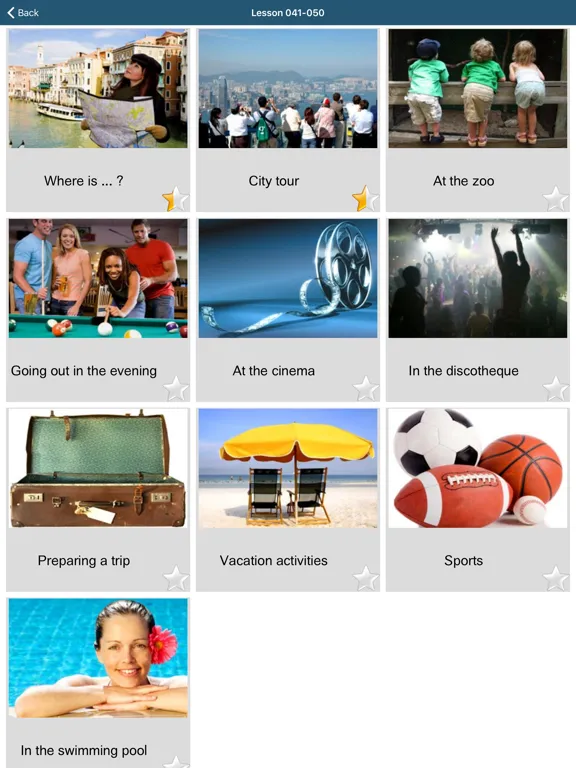 ภาพหน้าจอของ Learn English – 50 languages iPad 