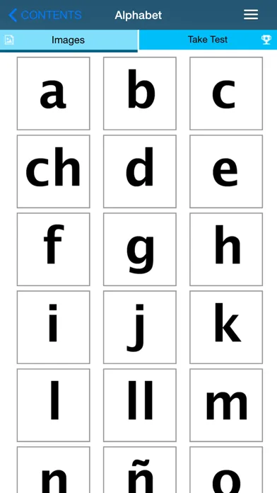 Capturas de tela do 50 languages