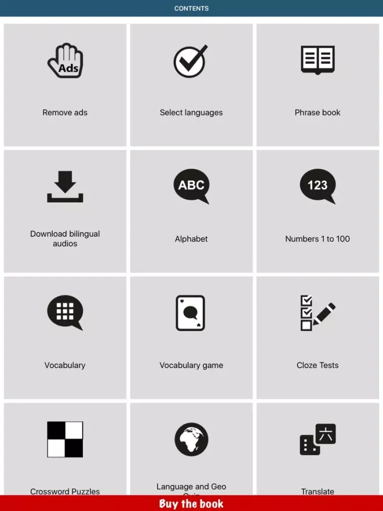 Capturas de tela do Learn Hungarian - 50 languages iPad 