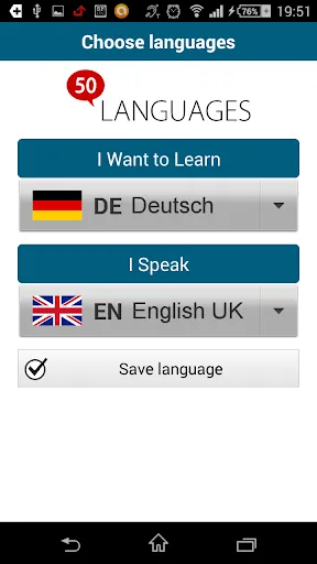 Learn German - 50 languages Screenshots