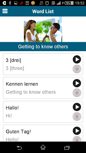 Learn German - 50 languages Screenshots