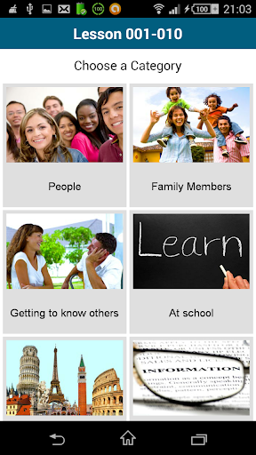 Learn Hebrew - 50 languages Screenshots