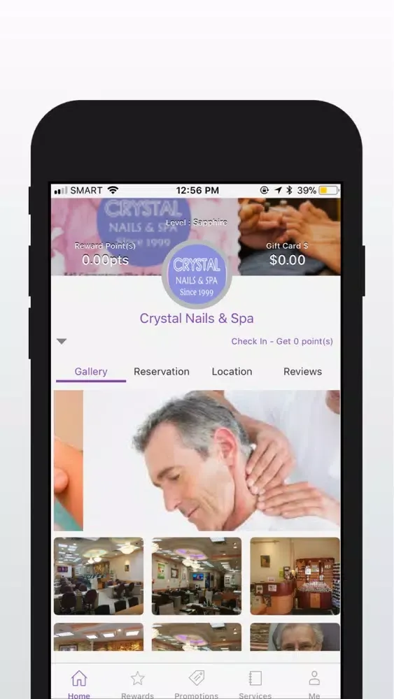 Capturas de pantalla de Crystal Nails Spa