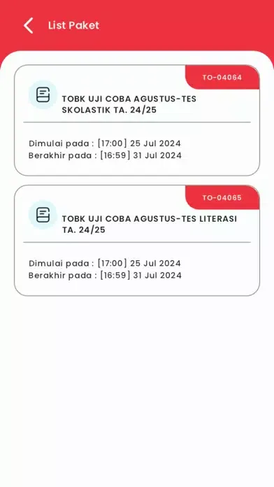 Capturas de tela do GO Expert (TOBK)