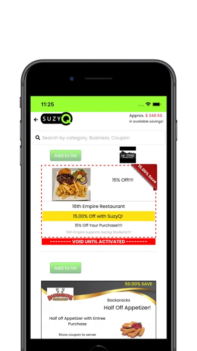 SuzyQ -Shop & Save Local Ekran Görüntüleri