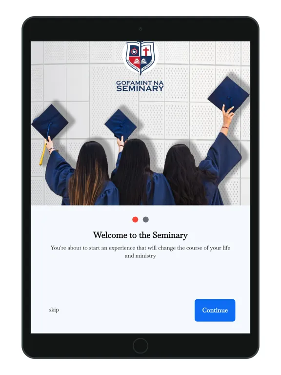 GOFAMINT NA Seminary iPad  Screenshots