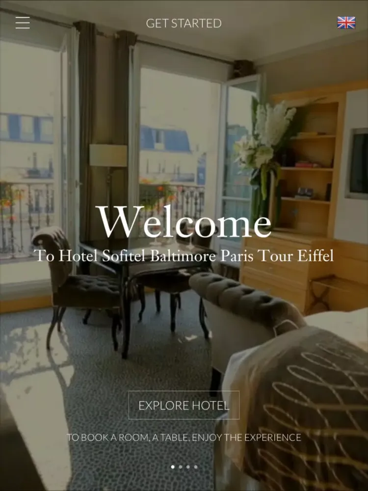ภาพหน้าจอของ Sofitel Paris Baltimore iPad 