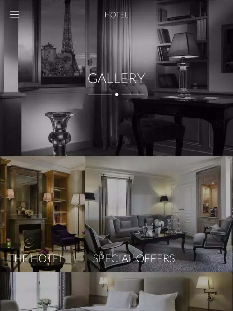 ภาพหน้าจอของ Sofitel Paris Baltimore iPad 
