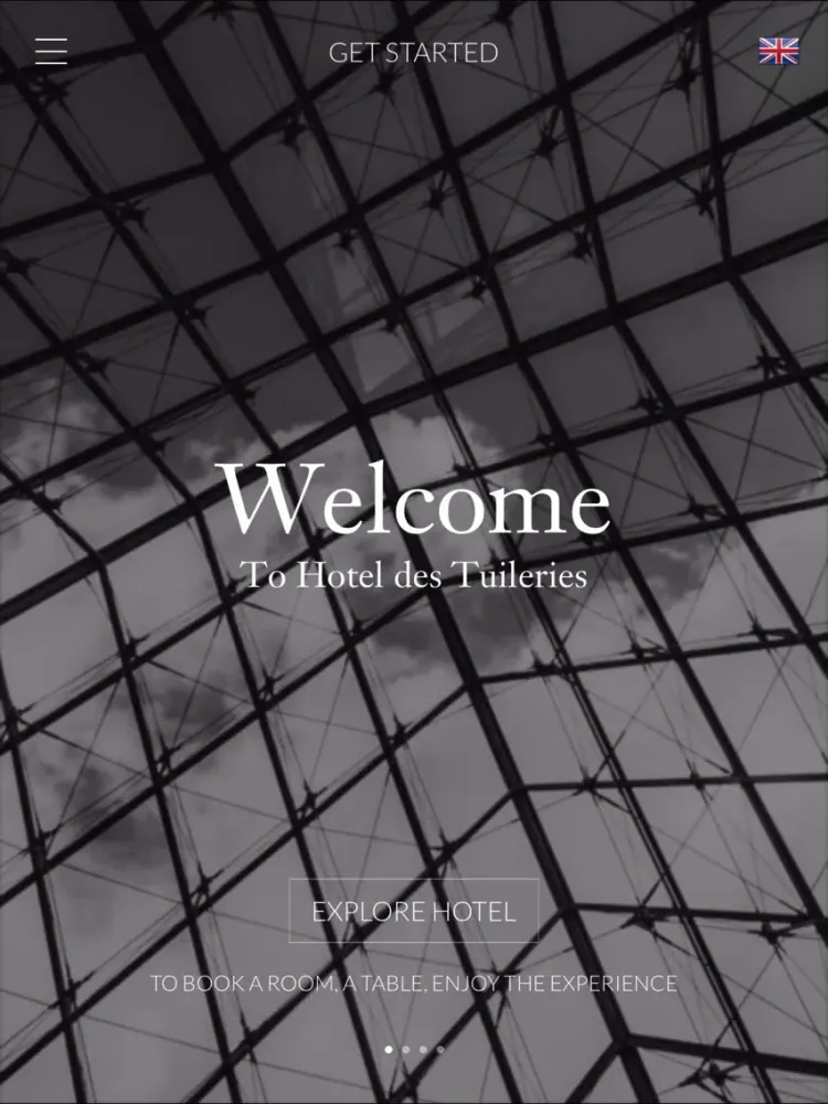 Hotel des Tuileries iPad  スクリーンショット