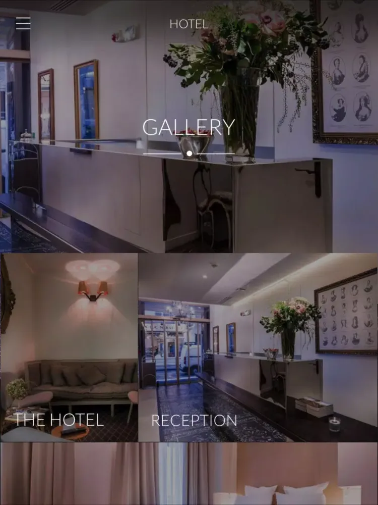 Hotel des Tuileries iPad  スクリーンショット