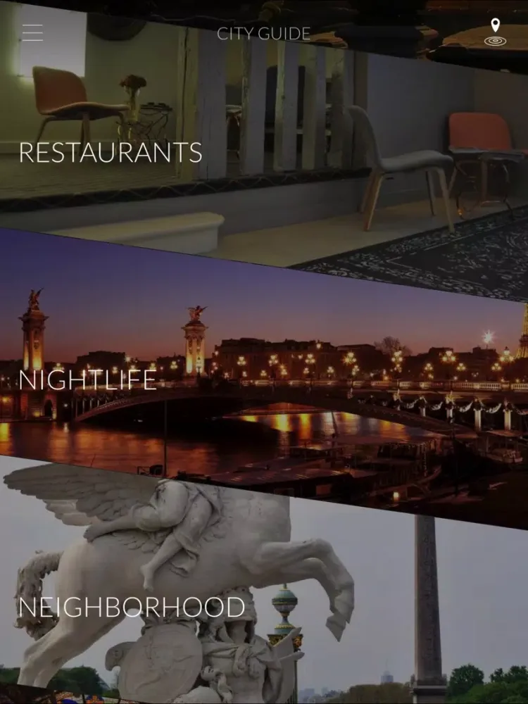 Hotel des Tuileries iPad  スクリーンショット