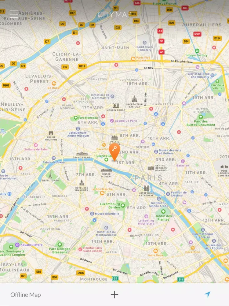 Hotel des Tuileries iPad  スクリーンショット