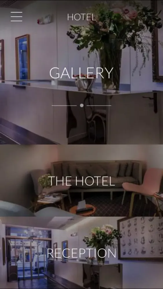 Hotel des Tuileries スクリーンショット