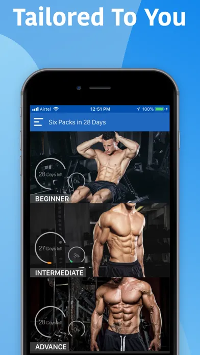 Capturas de pantalla de Six Pack in 30 Days: Core Abs
