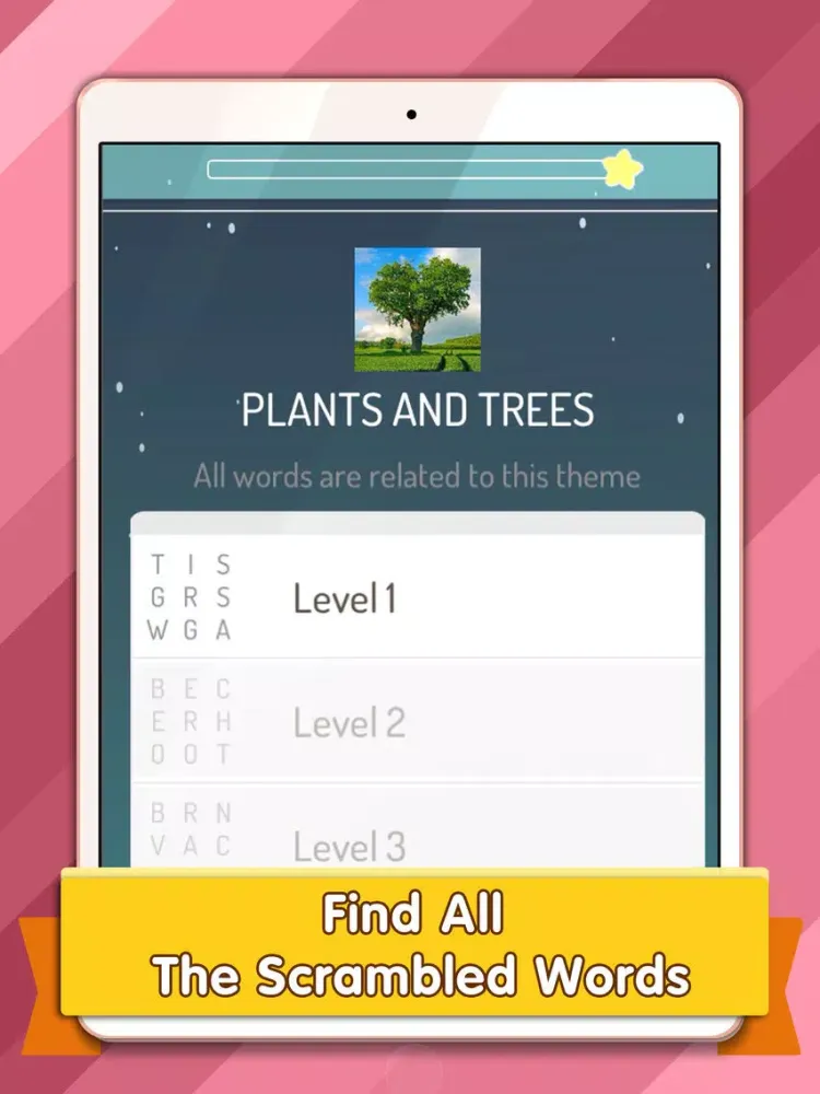 Word Hunt : Word search puzzle iPad  سکرین شاٹس