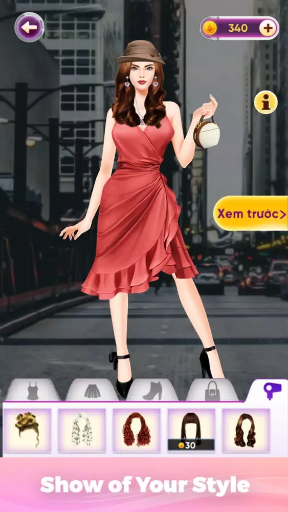 Capturas de tela do Dress up games for girls!