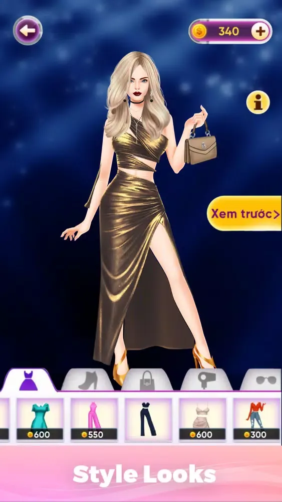 Capturas de tela do Dress up games for girls!