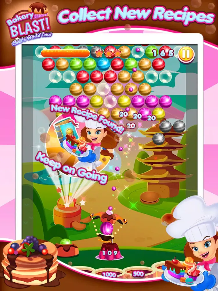 ภาพหน้าจอของ Bakery Blast Bubble Shooter Pro iPad 