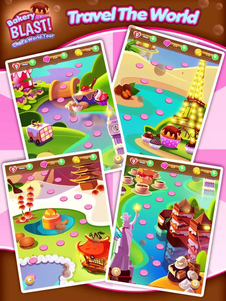 ภาพหน้าจอของ Bakery Blast Bubble Shooter Pro iPad 