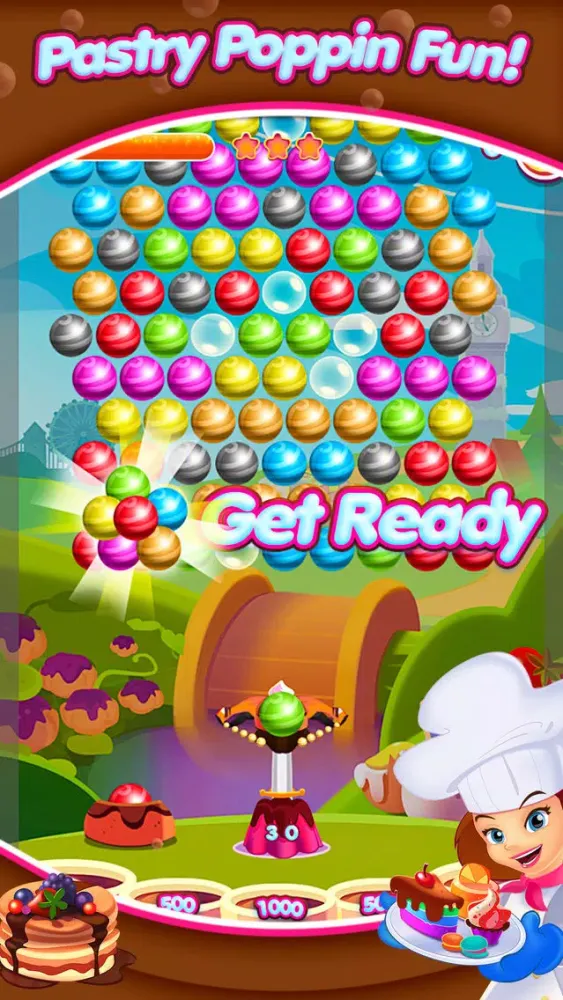 ภาพหน้าจอของ Bakery Blast Bubble Shooter Pro
