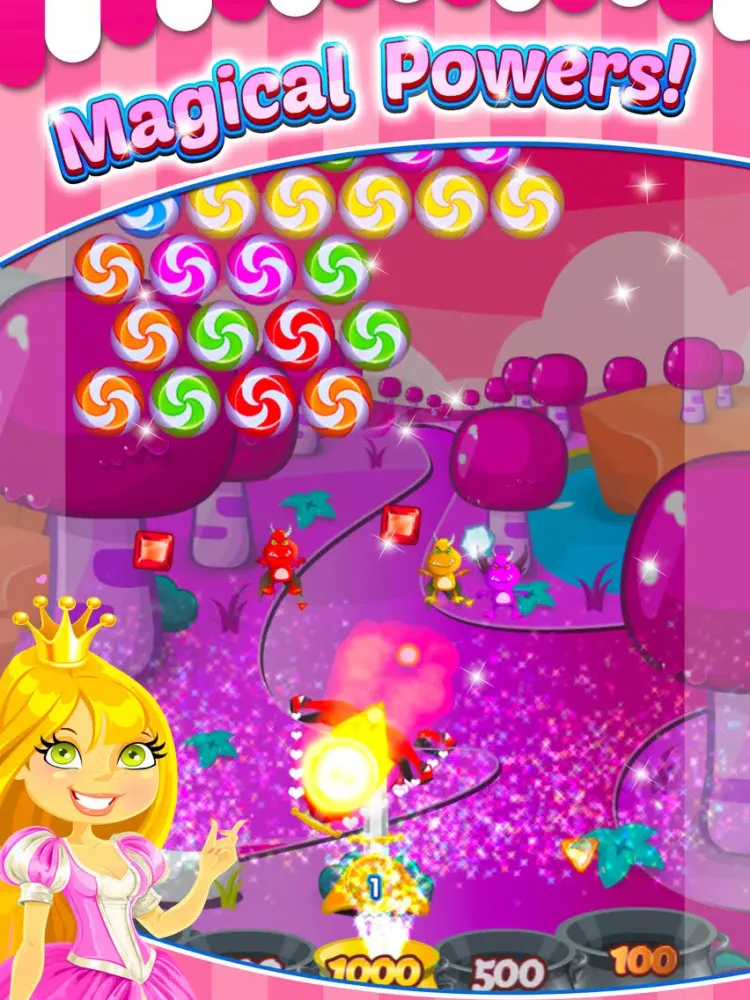 A Little Candy Princess Bubble Pop Pro iPad 應用截圖