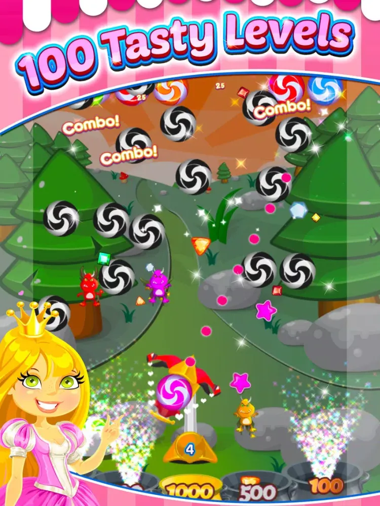 A Little Candy Princess Bubble Pop Pro iPad 應用截圖