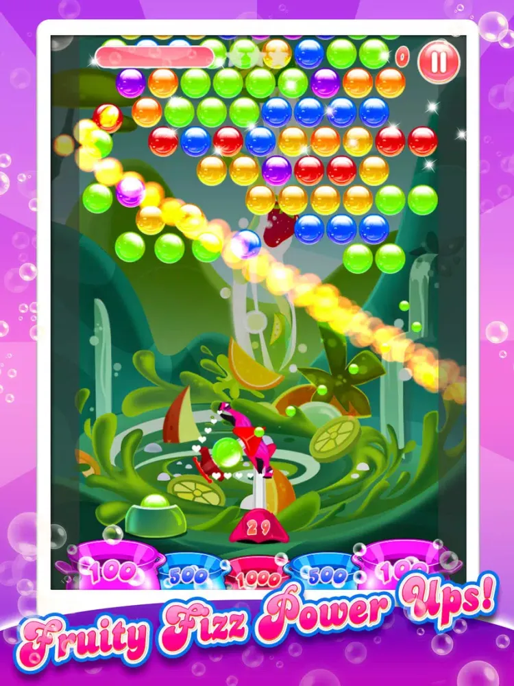 A Soda Pop Paradise Bubble Shooter Pro iPad Screenshots