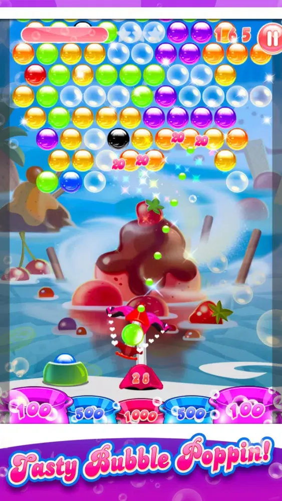 A Soda Pop Paradise Bubble Shooter Pro Screenshots