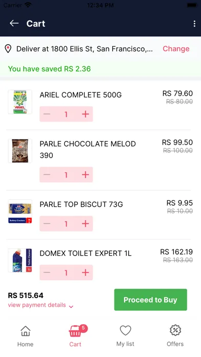 Capturas de pantalla de Order Easy - Gofrugal