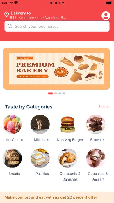 Ảnh chụp màn hình của OrderEasy Restaurant