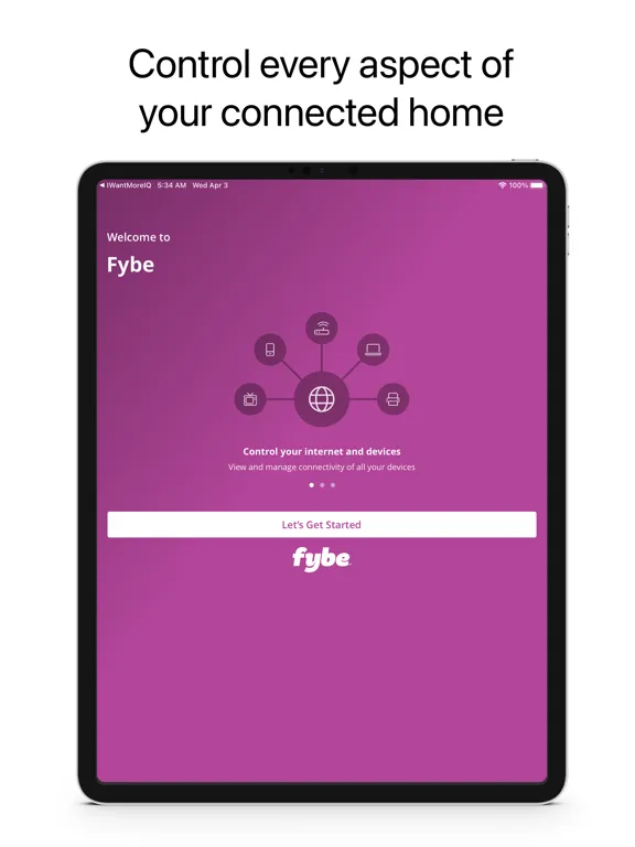 goFybe iPad  Screenshots