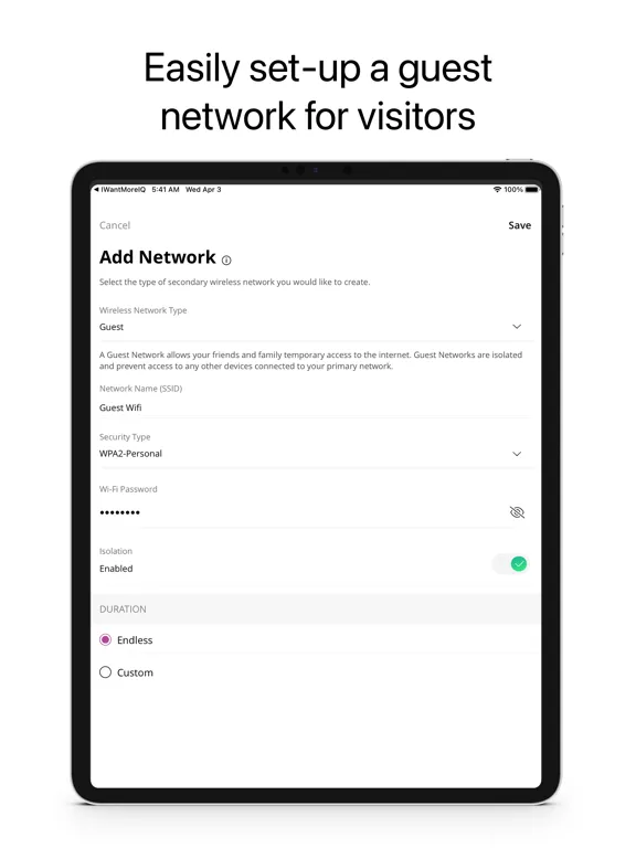 goFybe iPad  Screenshots