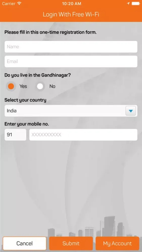 Gandhinagar City Wi-Fi Screenshots