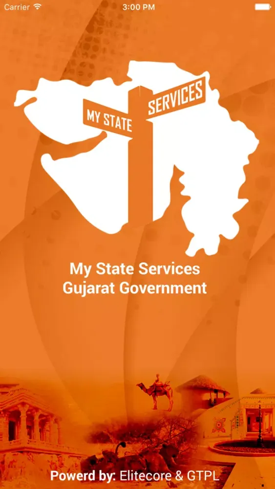 Zrzuty ekranu Government Of Gujarat Services