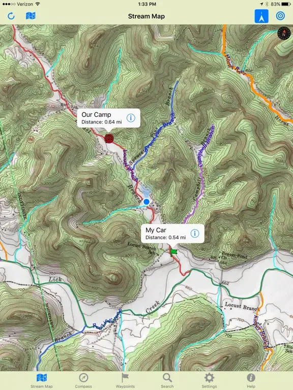 Capturas de pantalla de Stream Map USA - MS iPad 
