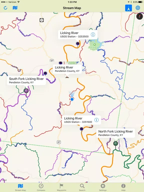 Capturas de pantalla de Stream Map USA - MS iPad 