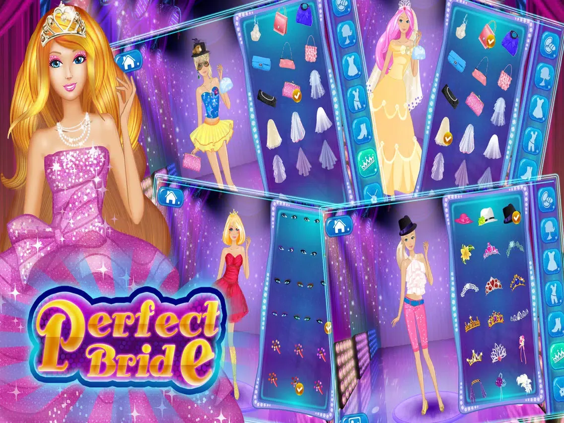 Princess Salon-Wedding dressup3 iPad  スクリーンショット