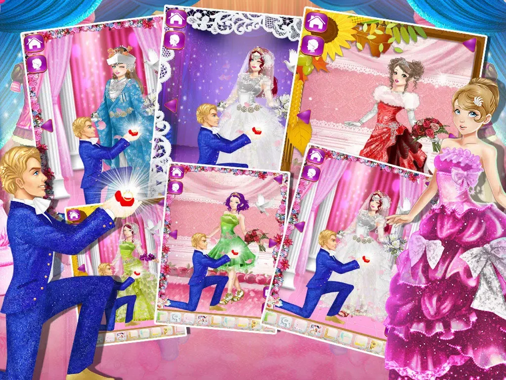 ภาพหน้าจอของ princess wedding dressup !!!! iPad 