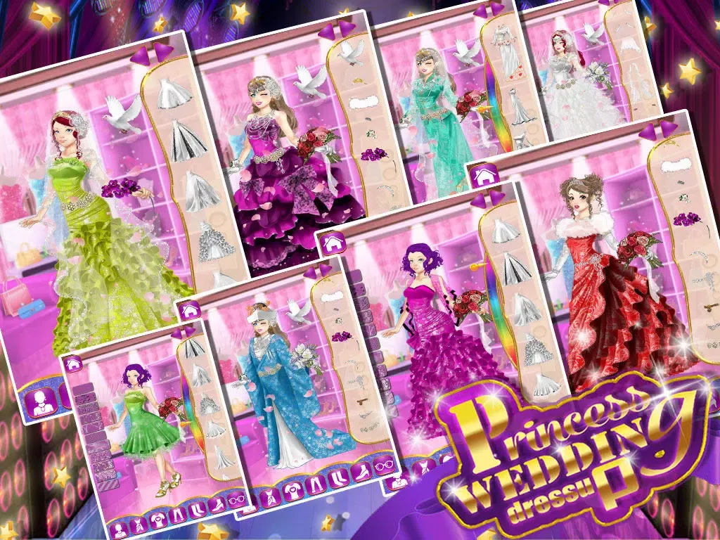 ภาพหน้าจอของ princess wedding dressup !!!! iPad 