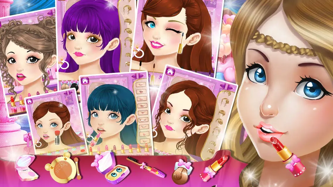 ภาพหน้าจอของ princess wedding dressup !!!!