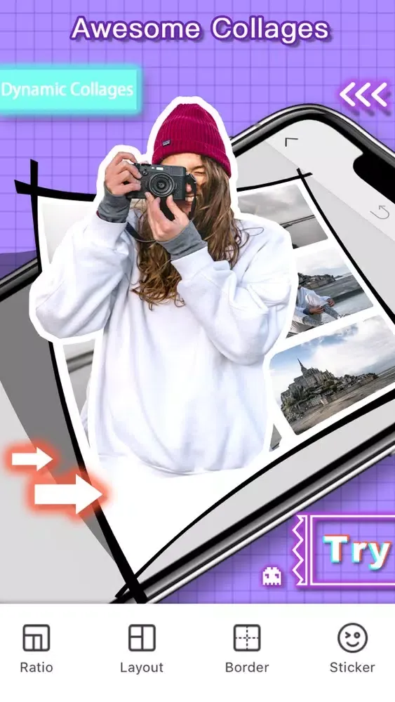 صور TicShot-Cartoon Effect&Sticker
