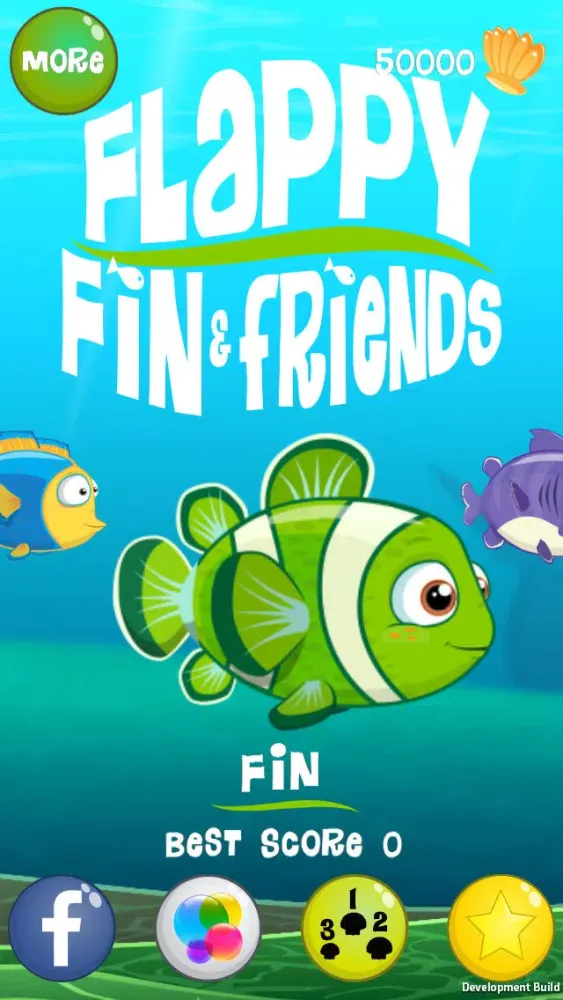 Tangkapan skrin Flappy Fin & Friends