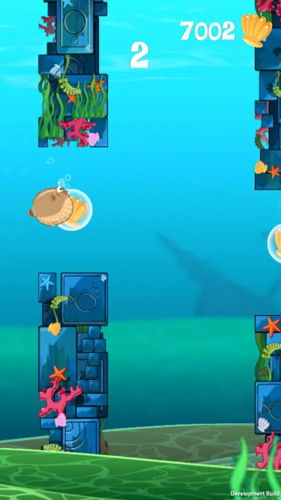 Tangkapan skrin Flappy Fin & Friends