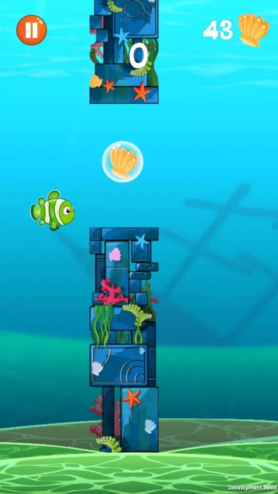 Tangkapan skrin Flappy Fin & Friends