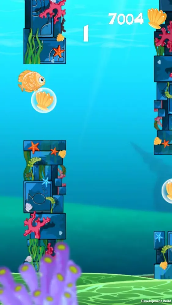 Tangkapan skrin Flappy Fin & Friends