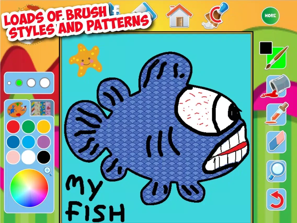 My Great Big Coloring Book iPad  স্ক্রিনশট