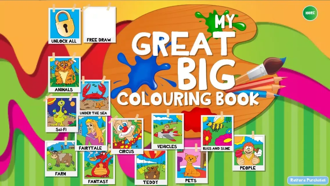 My Great Big Coloring Book স্ক্রিনশট
