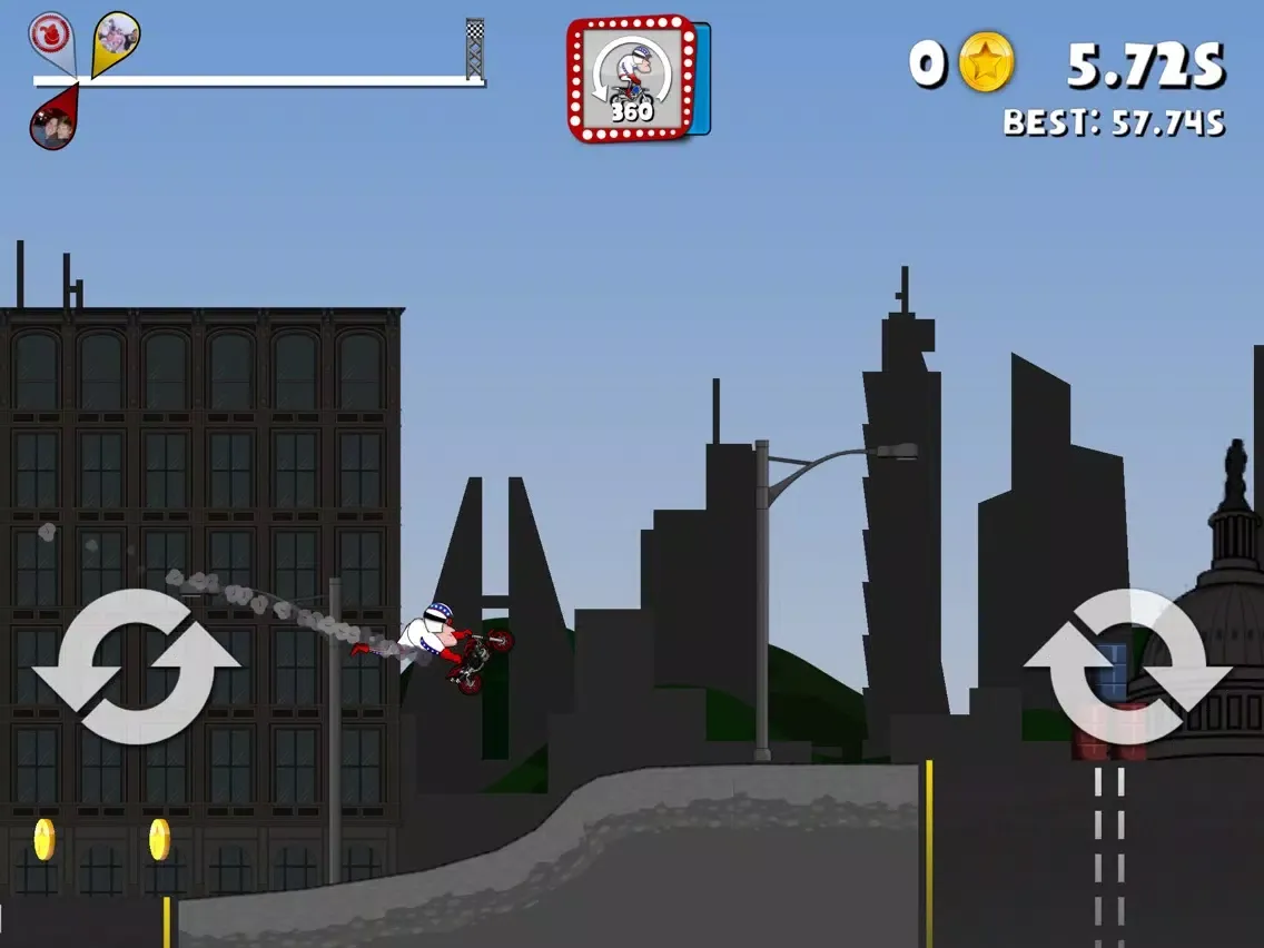 Stunt Bike Rider - Extreme Racer iPad  Screenshots