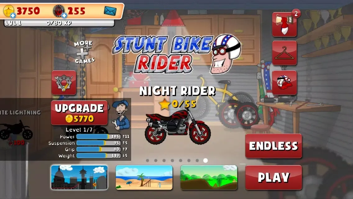 Stunt Bike Rider - Extreme Racer Screenshots